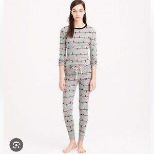 JCREW Christmas Light Pajamas